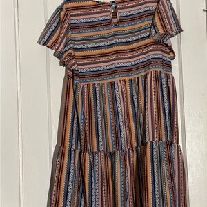 SHEIN Multicolor Striped Dress